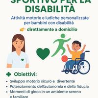 Lavoro instruttrice psico motorio