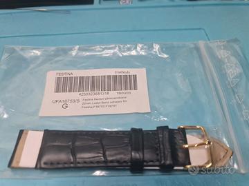 Cinturino orologio Festina in vera pelle 22mm