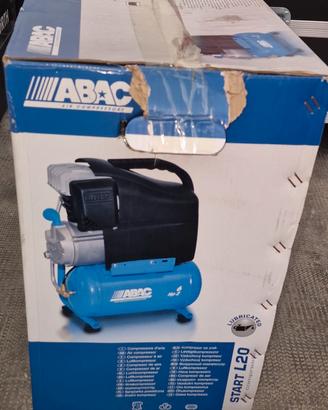 Compressore ABAC 2 HP 8 bar nuovo (mai usato)