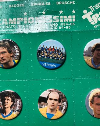 Hellas Verona - scudetto 84-85 - spille