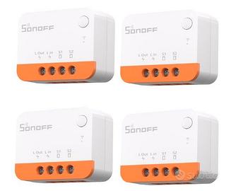 Interruttore Zigbee, 4 Pezzi, Senza Neutro, 2 Vie