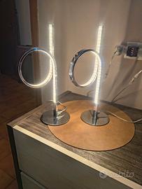 2 lampade per comodini  a led
