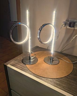 2 lampade per comodini  a led