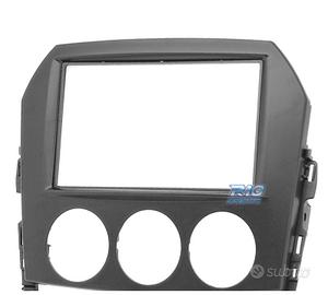 CORNICE NERA PER AUTORADIO 2-DIN PER MAZDA MX-5 MI