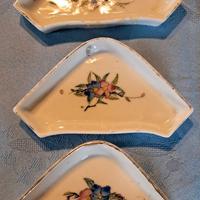 TRIS CIOTOLINE ANTICHE PORCELLANA