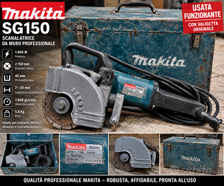 Makita SG150 – Scanalatrice professionale 1800W 