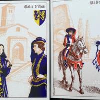 Cartoline PALIO di ASTI ORIGINALI