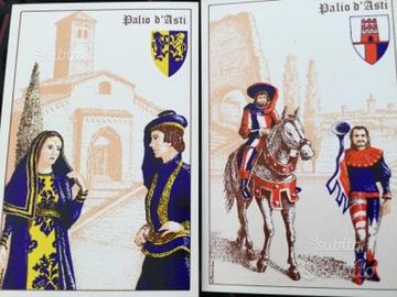 Cartoline PALIO di ASTI ORIGINALI