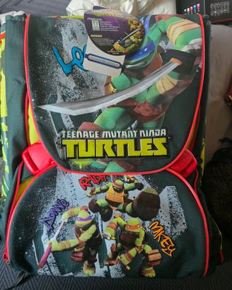 zaino scuola Ninja turtles