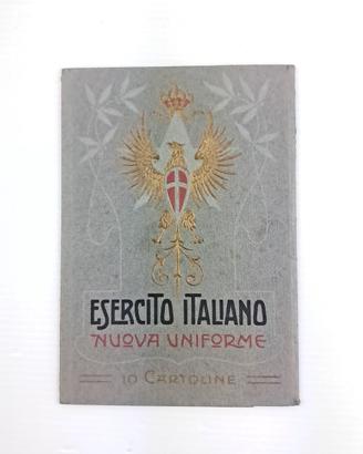 Cartoline Militari d’Epoca  Esercito Italiano 1910