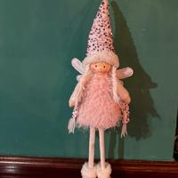 Bambola fatina folletto rosa