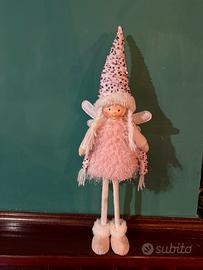 Bambola fatina folletto rosa