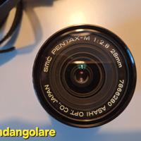 Obiettivo Grandangolare Vintage SMC Pentax-M 28mm