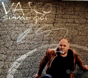 Vinile autografato Vasco Siamo qui