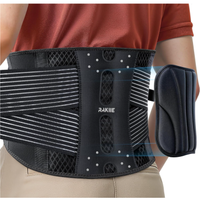 Tutore lombare sottile , 6 supporti in metallo uni