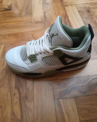 scarpe Jordan 4 olive oil 