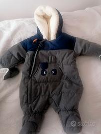Tuta invernale neonato