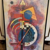 Kandinsky poster incorniciato.