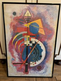 Kandinsky poster incorniciato.
