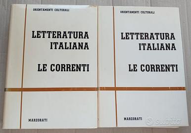 Libri Letteratura Italiana - Le Correnti