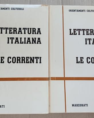 Libri Letteratura Italiana - Le Correnti