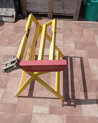 taglialegna supporto telaio motosega