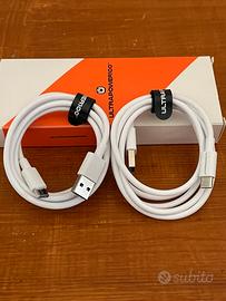 Coppia di cavi Usb-C 5A con scatola