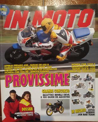 Rivista IN MOTO numero 4 del 1992