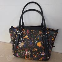 Borsa Tote Piero Guidi nera - Linea Magic Circus -