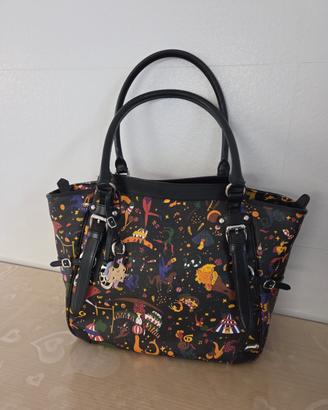 Borsa Tote Piero Guidi nera - Linea Magic Circus -
