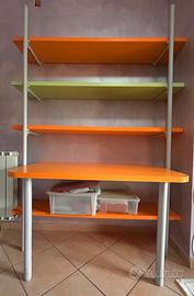 Libreria con scrivania