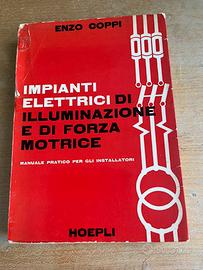 Libro vintage impianti elettrici