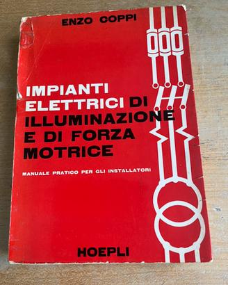Libro vintage impianti elettrici