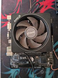 Scheda Madre ASRock FM2A68M con Dissipatore AMD