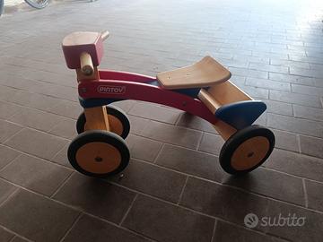 triciclo in legno 