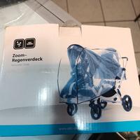 parapioggia x passeggino gemellare