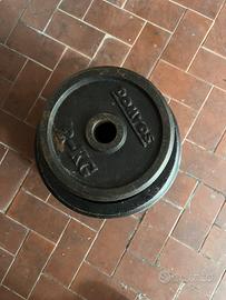 Dischi pesi palestra