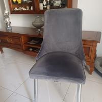 sedie in velluto