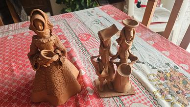 statuine in terracotta