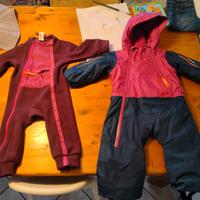 Tuta neve e pile neve bambino