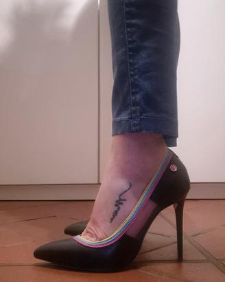 Scarpe décolleté donna Trussardi Jeans  nero Nr.37