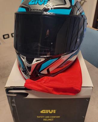 Casco integrale GIVI 50.9 Atomic S 55/56 + visiere