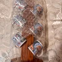 Tazzine caffè con porta tazzine