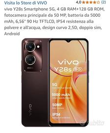 SMARTPHONE VIVO Y28S 5G NUOVO 150€