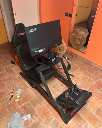 Simulatore Postazione Professionale Formula/Gt