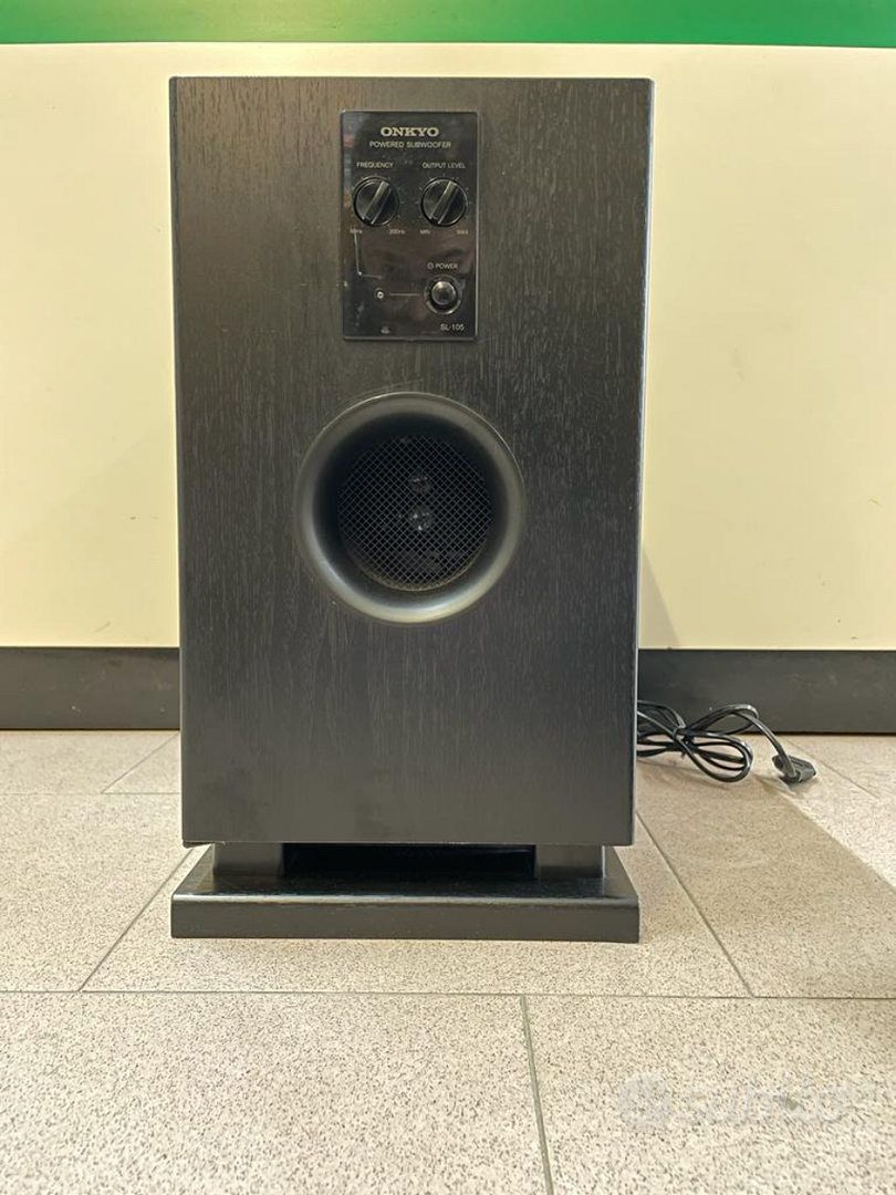 Subwoofer Onkyo SL-105 - Audio/Video In vendita a Bergamo