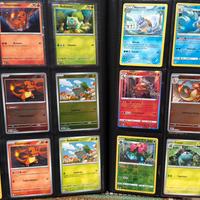 Lotto carte Pokemon Charmander, Squirtle, Ivysaur