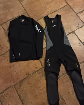 Completo Vela Zhik- maglia s e long jonh 12 anni
