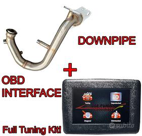 Downpipe e Centralina RENAULT Kangoo Megane T18 5x