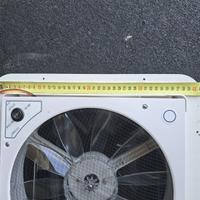 Ventola turbo fan per camper oblò con led